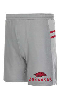 Arkansas Razorbacks Mens Grey Stature Shorts