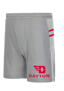 Dayton Flyers Mens Grey Stature Shorts