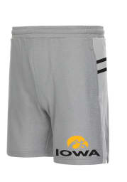 Iowa Hawkeyes Mens Grey Stature Shorts