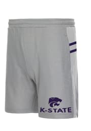 K-State Wildcats Mens Grey Stature Shorts