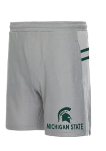 Michigan State Spartans Mens Grey Stature Shorts