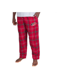 Concepts Sport Carolina Hurricanes Mens Red Ultimate Flannel Sleep Pants