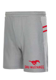 SMU Mustangs Mens Grey Stature Shorts