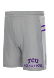 TCU Horned Frogs Mens Grey Stature Shorts
