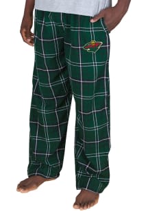Concepts Sport Minnesota Wild Mens Green Ultimate Flannel Sleep Pants