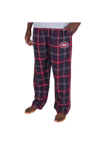 Concepts Sport Montreal Canadiens Mens Navy Blue Ultimate Flannel Sleep Pants