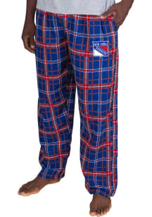 Concepts Sport New York Rangers Mens Blue Ultimate Flannel Sleep Pants