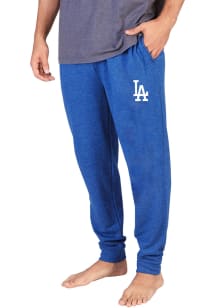 Concepts Sport Los Angeles Dodgers Mens Blue Mainstream Cuffed Terry Sweatpants