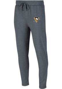 Pittsburgh Penguins Mens Charcoal Powerplay Fashion Sweatpants