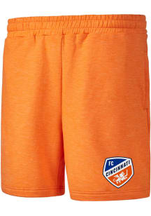 FC Cincinnati Mens Orange Powerplay Shorts