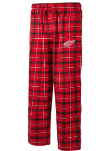Detroit Red Wings Mens Red Ledger Sleep Pants