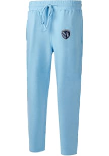 Sporting Kansas City Mens Light Blue Powerplay Fashion Sweatpants