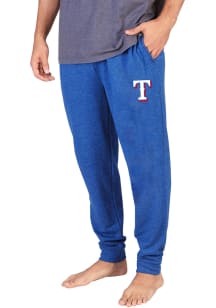 Concepts Sport Texas Rangers Mens Blue Mainstream Cuffed Terry Sweatpants