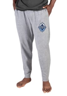 Concepts Sport Vancouver Whitecaps FC Mens Navy Blue Mainstream Cuffed Terry Sweatpants