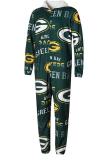 Green Bay Packers Mens Green Union Suit Sleep Pants