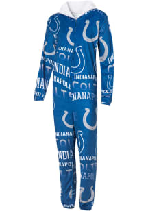 Indianapolis Colts Mens Blue Union Suit Sleep Pants