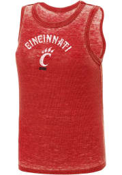 Cincinnati Bearcats Womens Red Resurgence Tank Top