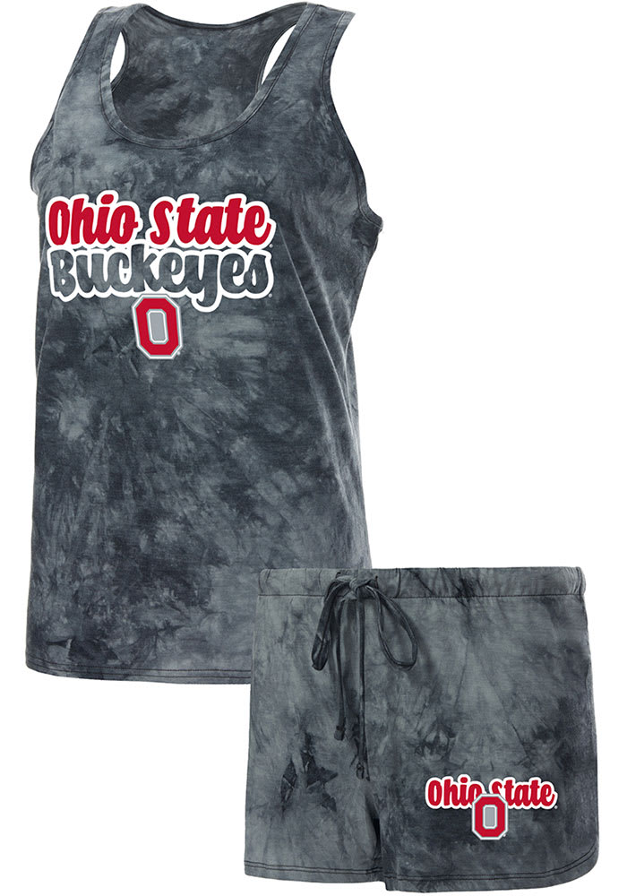 Ohio State Buckeyes Womens Charcoal Billboard PJ Set