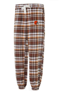 Cleveland Browns Womens Brown Mainstay Loungewear Sleep Pants
