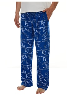 Kansas City Royals Mens Blue Flagship Sleep Pants