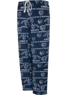Sporting Kansas City Womens Navy Blue Flagship Loungewear Sleep Pants