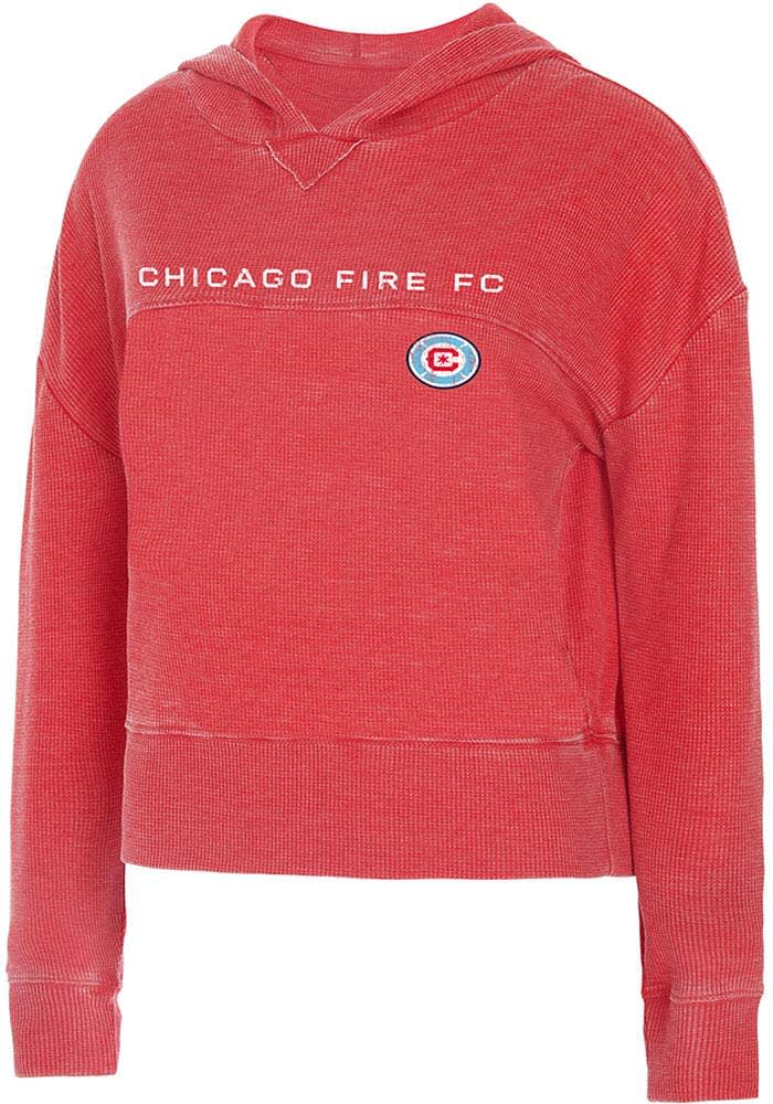 Chicago Fire Womens Red Resurgence Hooded Sweatshirt