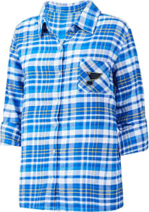 St Louis Blues Womens Blue Mainstay Loungewear Sleep Shirt