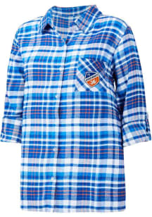 FC Cincinnati Womens Blue Mainstay Loungewear Sleep Shirt