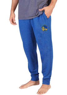 Concepts Sport Golden State Warriors Mens Blue Mainstream Cuffed Terry Sweatpants