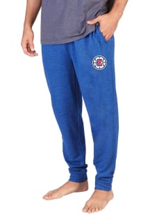 Concepts Sport Los Angeles Clippers Mens Blue Mainstream Cuffed Terry Sweatpants