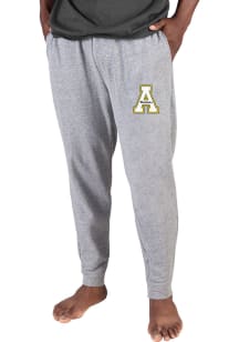Concepts Sport Appalachian State Mountaineers Mens Grey Mainstream Cuffed Terry Sweatpants