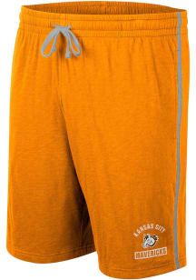 Colosseum Kansas City Mavericks Mens Orange Thunder Shorts