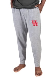 Concepts Sport Houston Cougars Mens Grey Mainstream Cuffed Terry Sweatpants