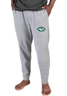 Concepts Sport New York Jets Mens Grey Mainstream Cuffed Terry Sweatpants