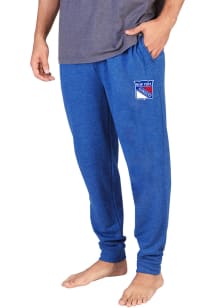Concepts Sport New York Rangers Mens Blue Mainstream Cuffed Terry Sweatpants