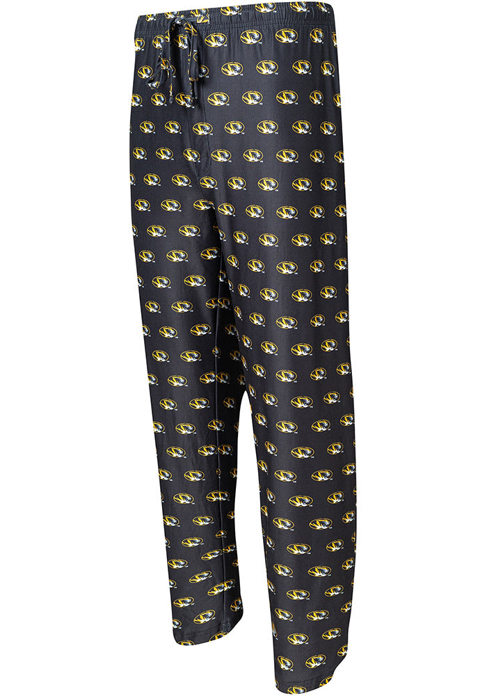 Missouri Tigers Black Mizzou Tigers Gauge Lounge Pants