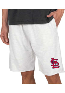 Concepts Sport St Louis Cardinals Mens Oatmeal Mainstream Shorts