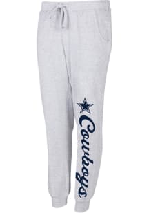 Dallas Cowboys Womens Cumulus Grey Sweatpants