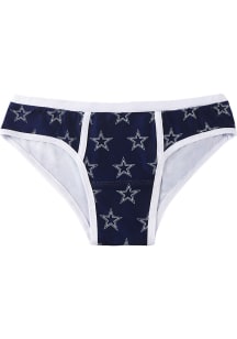 Dallas Cowboys Womens Navy Blue Guage Underwear