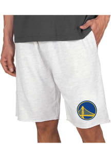 Concepts Sport Golden State Warriors Mens Oatmeal Mainstream Shorts