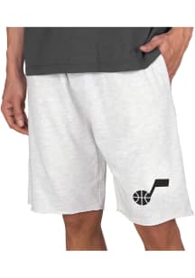 Concepts Sport Utah Jazz Mens Oatmeal Mainstream Shorts