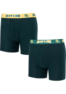 Baylor Bears Mens Green Breakthrough Boxer Shorts