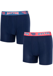 Dayton Flyers Mens Navy Blue Breakthrough Boxer Shorts
