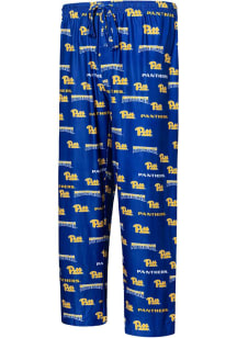 Pitt Panthers Mens Blue Breakthrough Sleep Pants