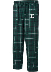 Eastern Michigan Eagles Mens Green Ledger Plaid Sleep Pants