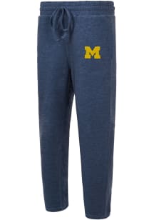 Mens Navy Blue Michigan Wolverines Powerplay Sweatpants