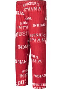 Indiana Hoosiers Mens Crimson Windfall Sleep Pants