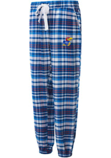 Kansas Jayhawks Womens Blue Mainstay Loungewear Sleep Pants