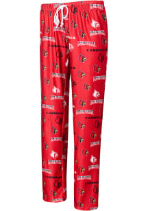Louisville Cardinals Womens Red Breakthrough Loungewear Sleep Pants