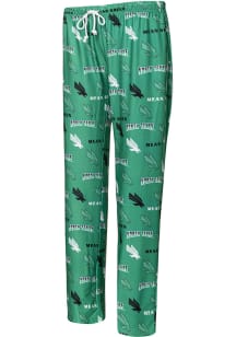 North Texas Mean Green Womens Kelly Green Breakthrough Loungewear Sleep Pants